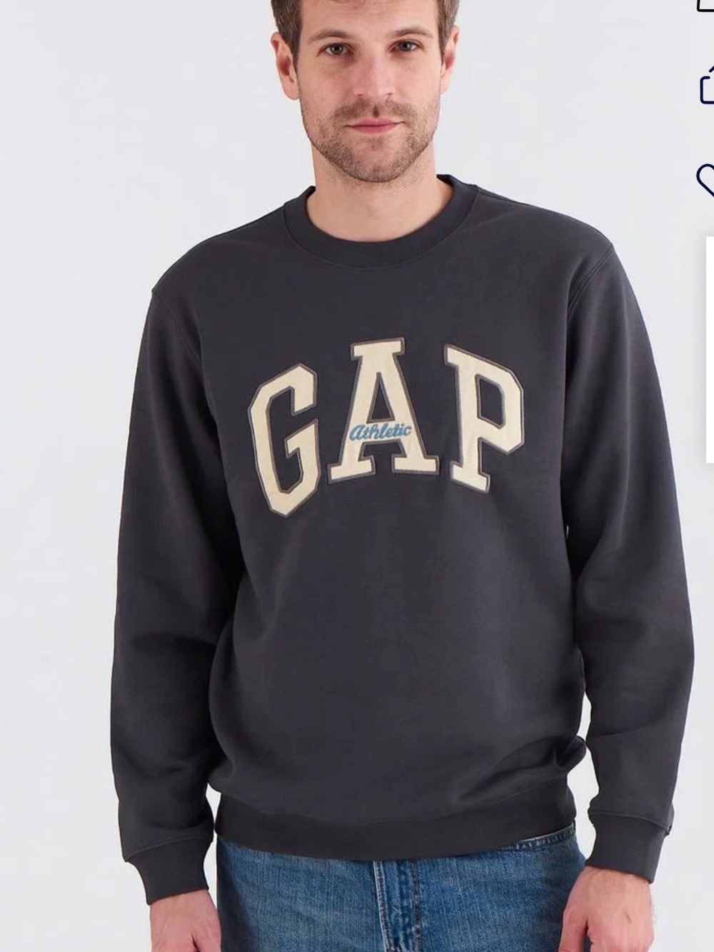 GAP Arched Logo Crewneck